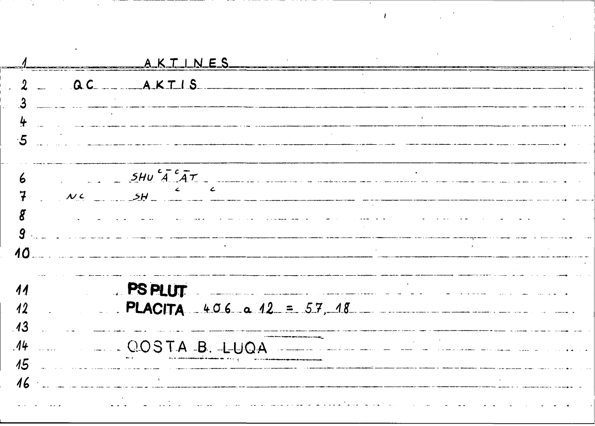 Filecard Ps-Plut.Placita.1949