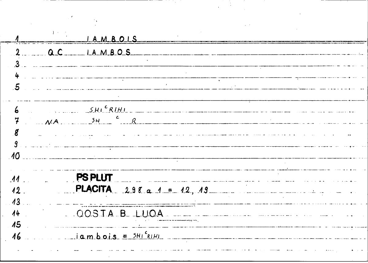Filecard Ps-Plut.Placita.1961