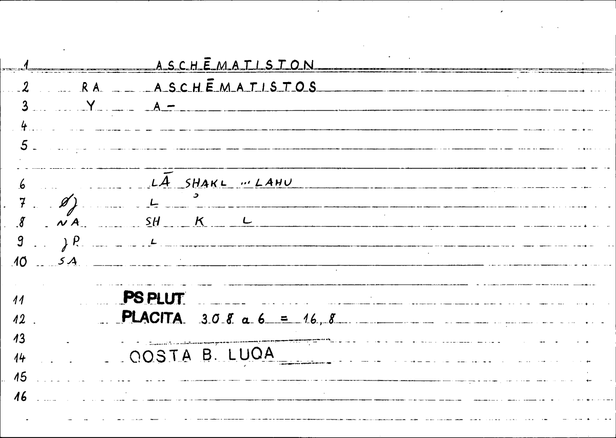 Filecard Ps-Plut.Placita.1979