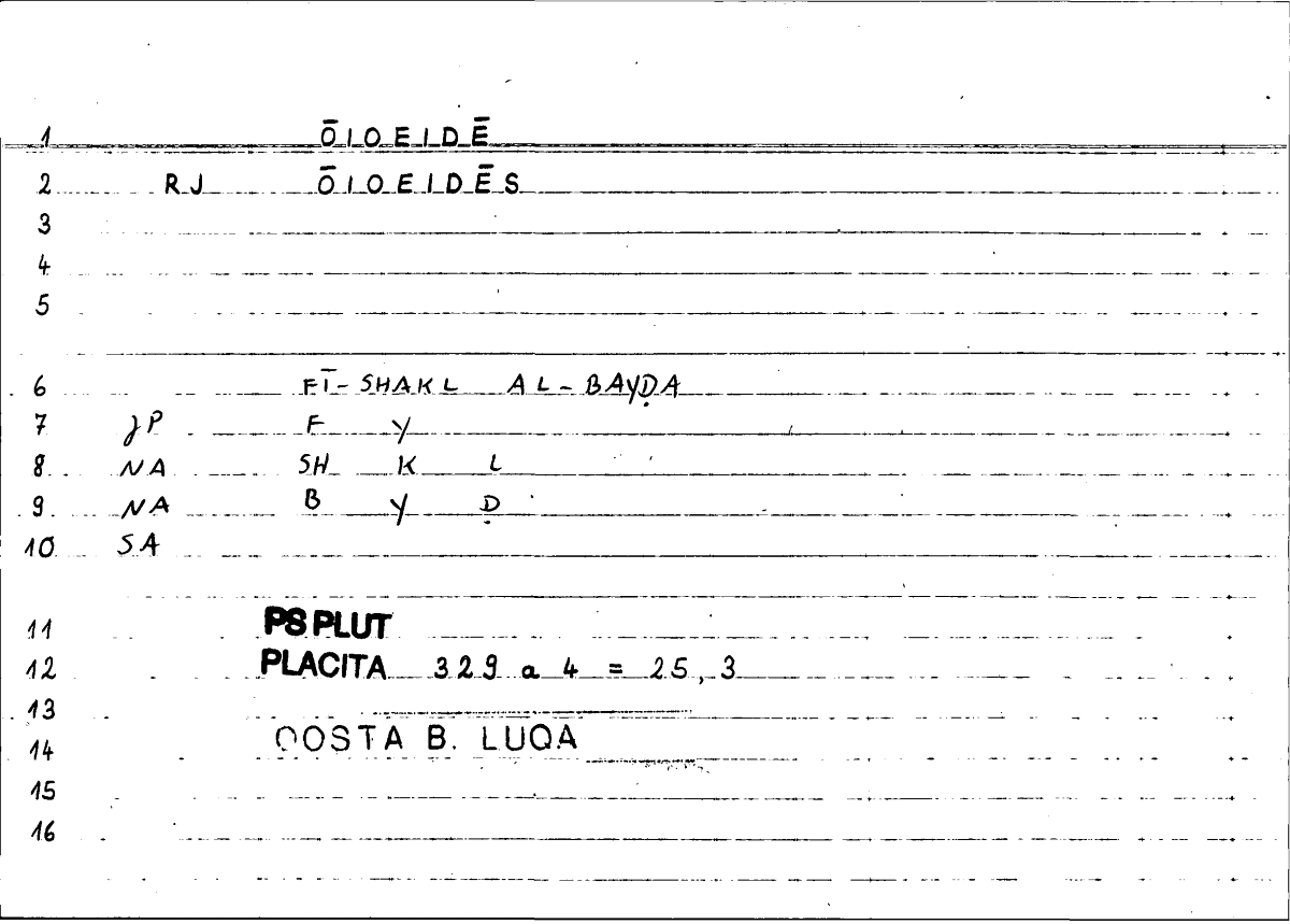 Filecard Ps-Plut.Placita.1980