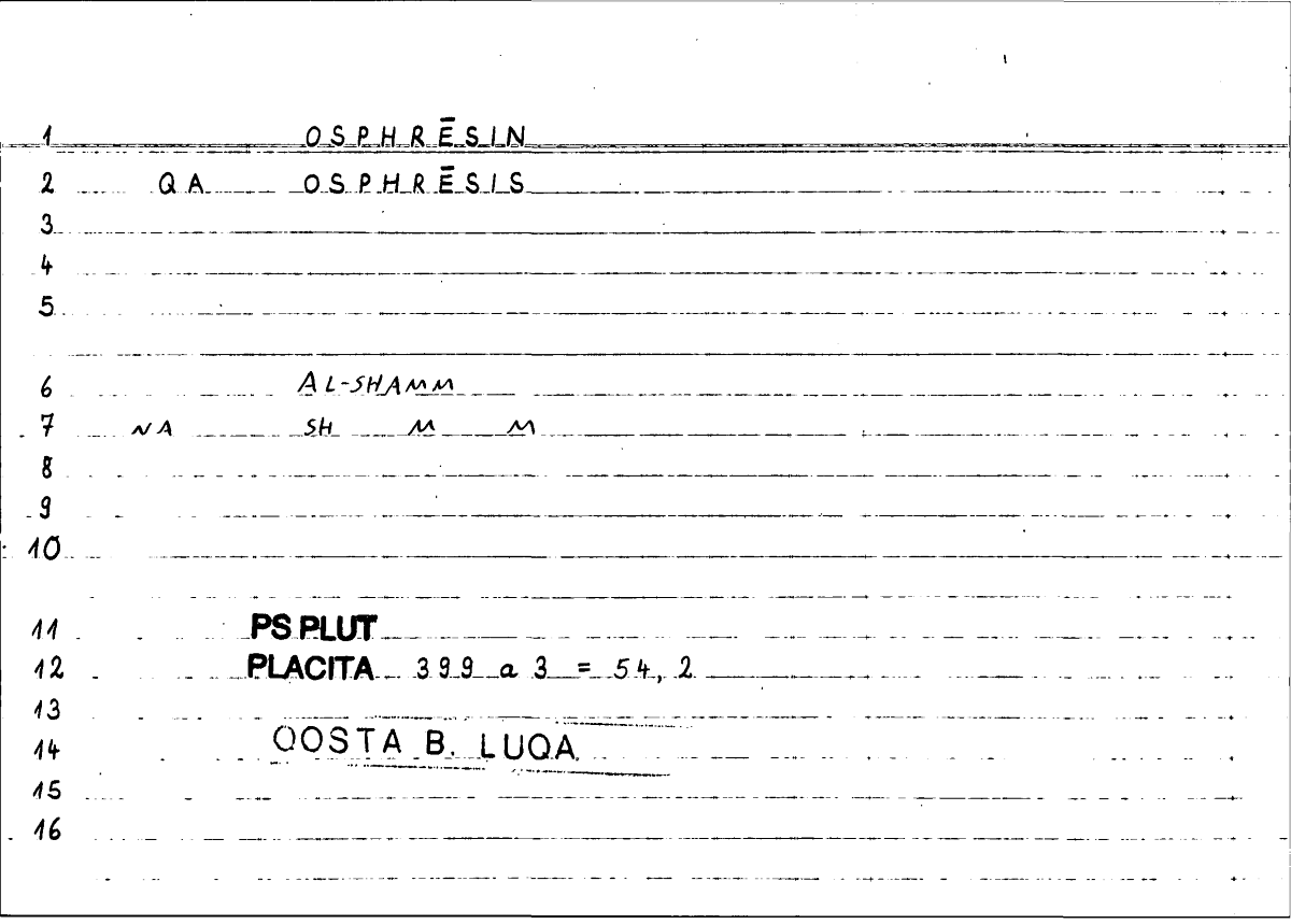 Filecard Ps-Plut.Placita.1986