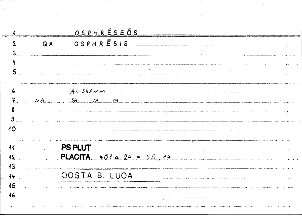 Filecard Ps-Plut.Placita.1987
