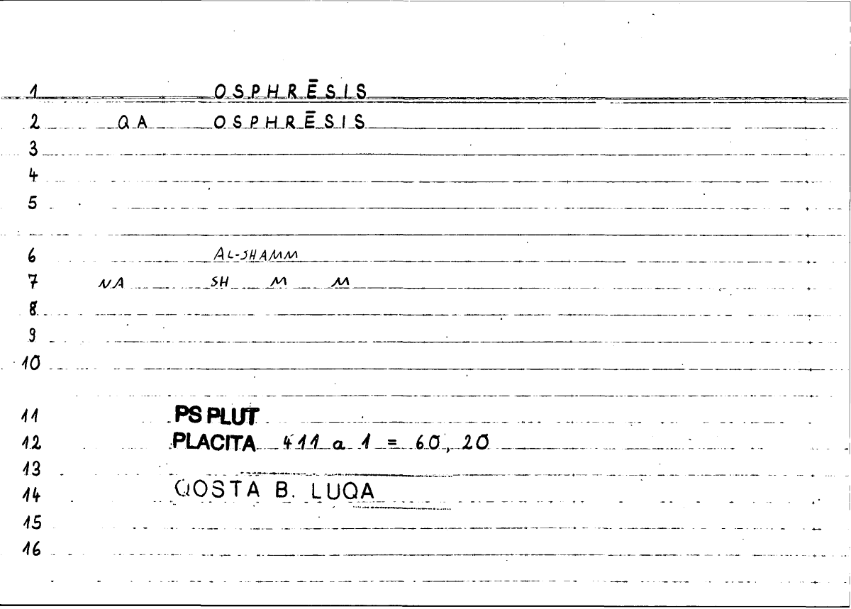 Filecard Ps-Plut.Placita.1989