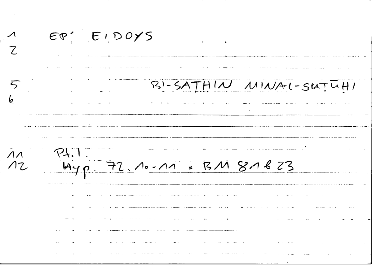 Filecard Ptol.Hypoth.0087