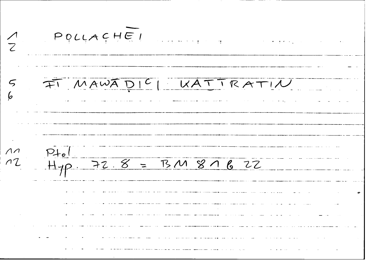 Filecard Ptol.Hypoth.0174