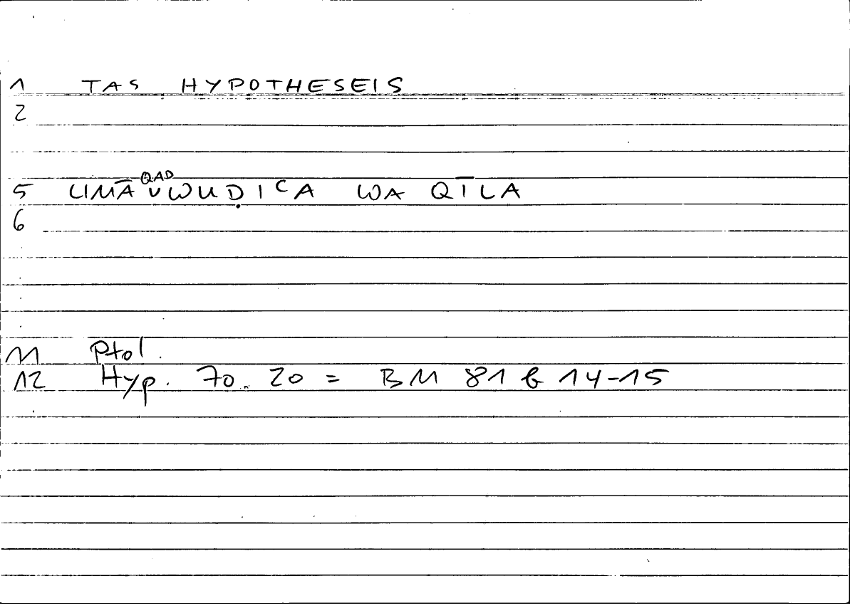 Filecard Ptol.Hypoth.0195