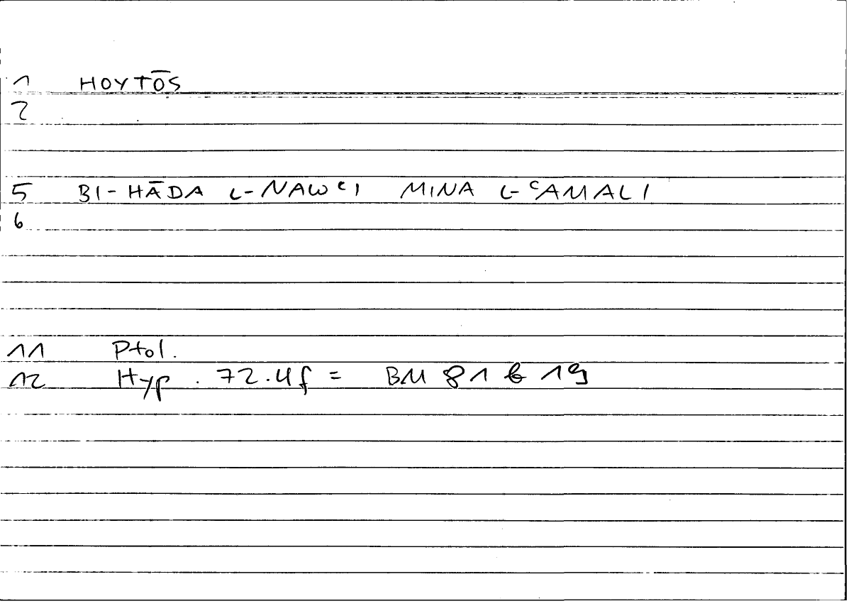 Filecard Ptol.Hypoth.0269