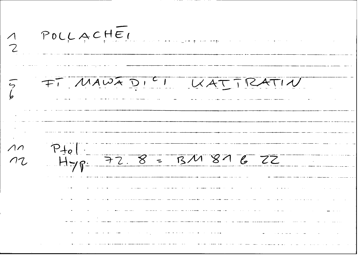 Filecard Ptol.Hypoth.0305