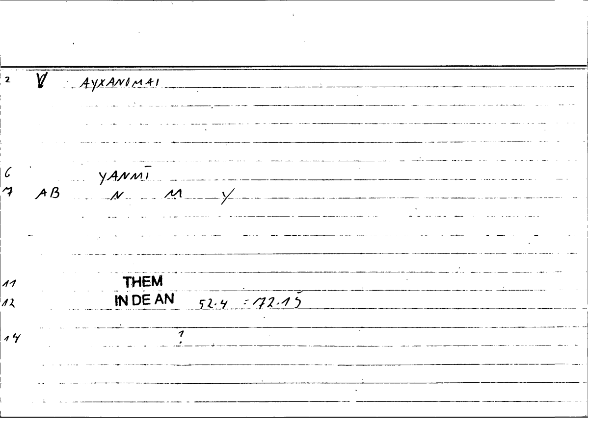 Filecard Them.In-De-an.1927