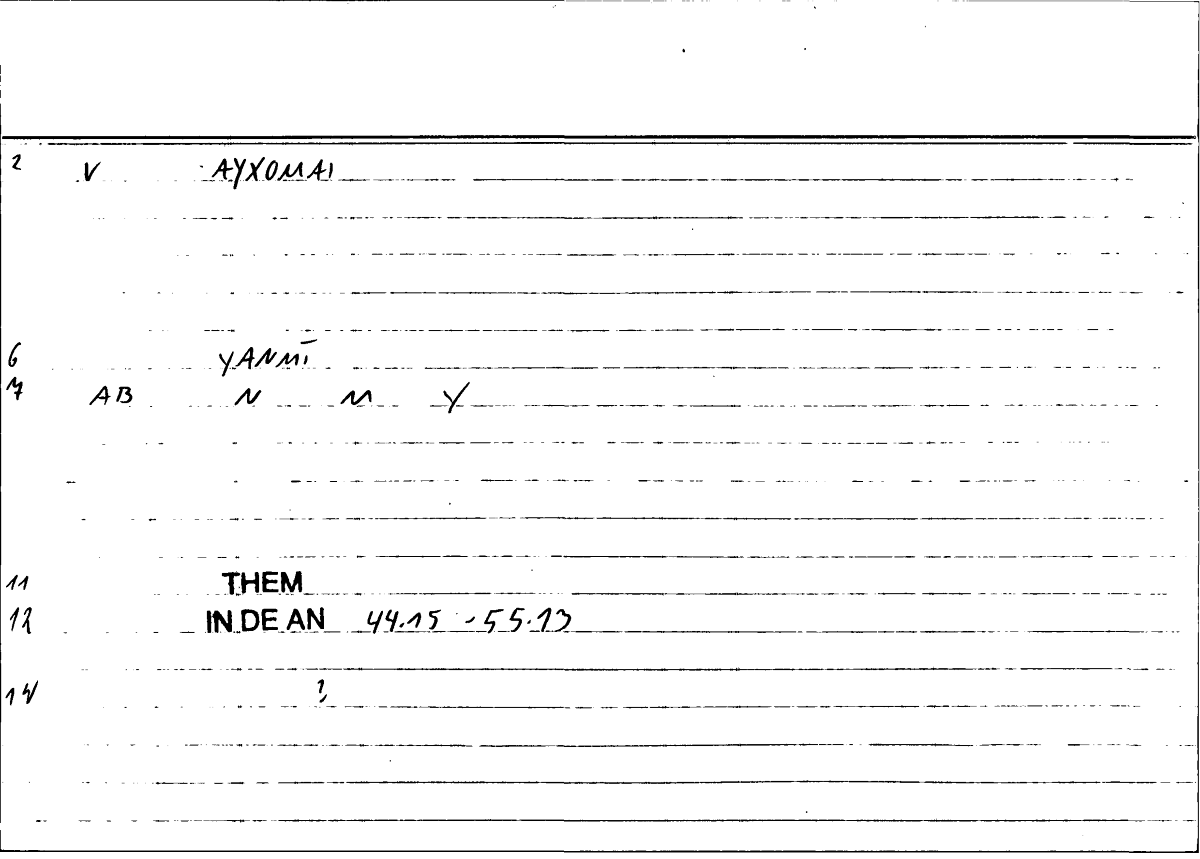 Filecard Them.In-De-an.1928