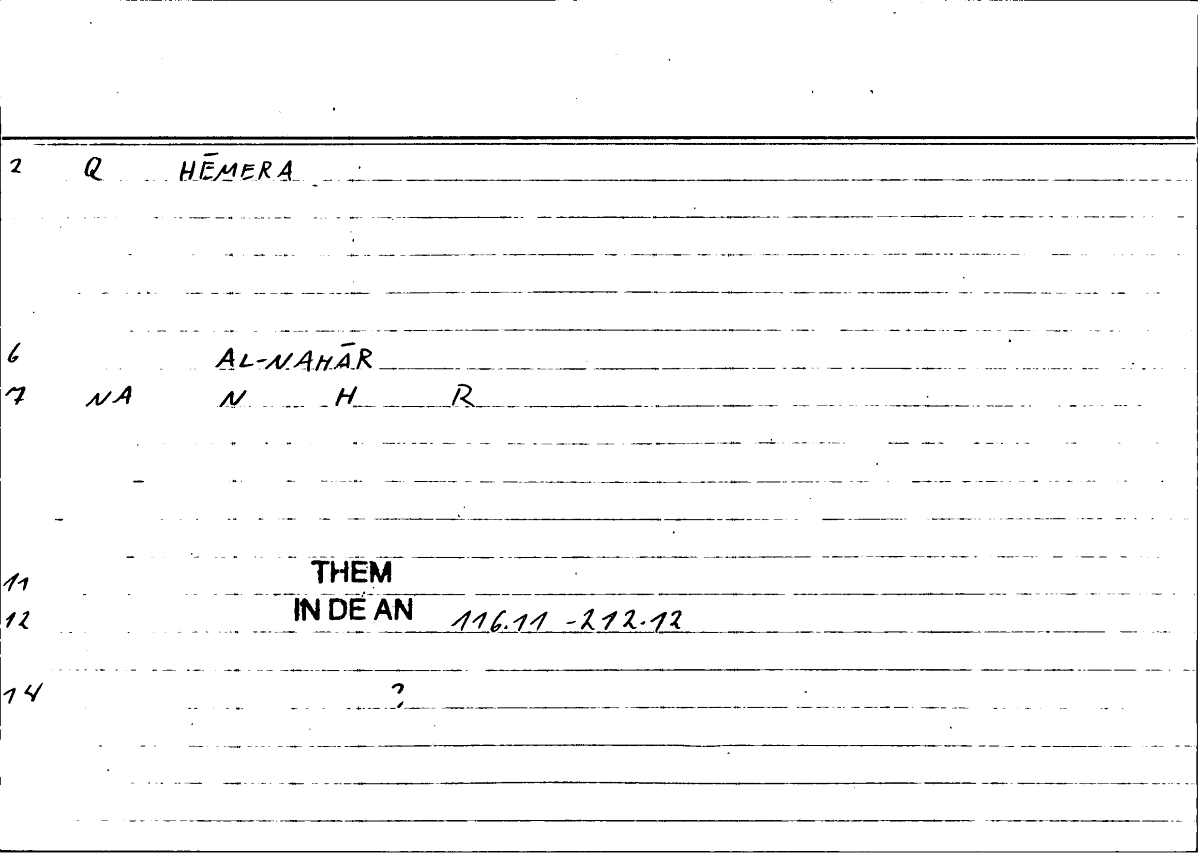Filecard Them.In-De-an.1933