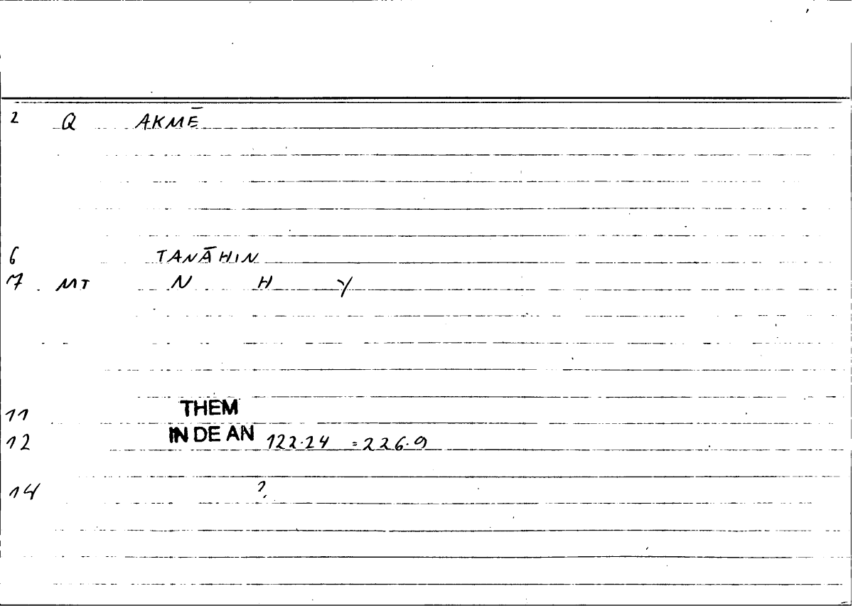 Filecard Them.In-De-an.1939