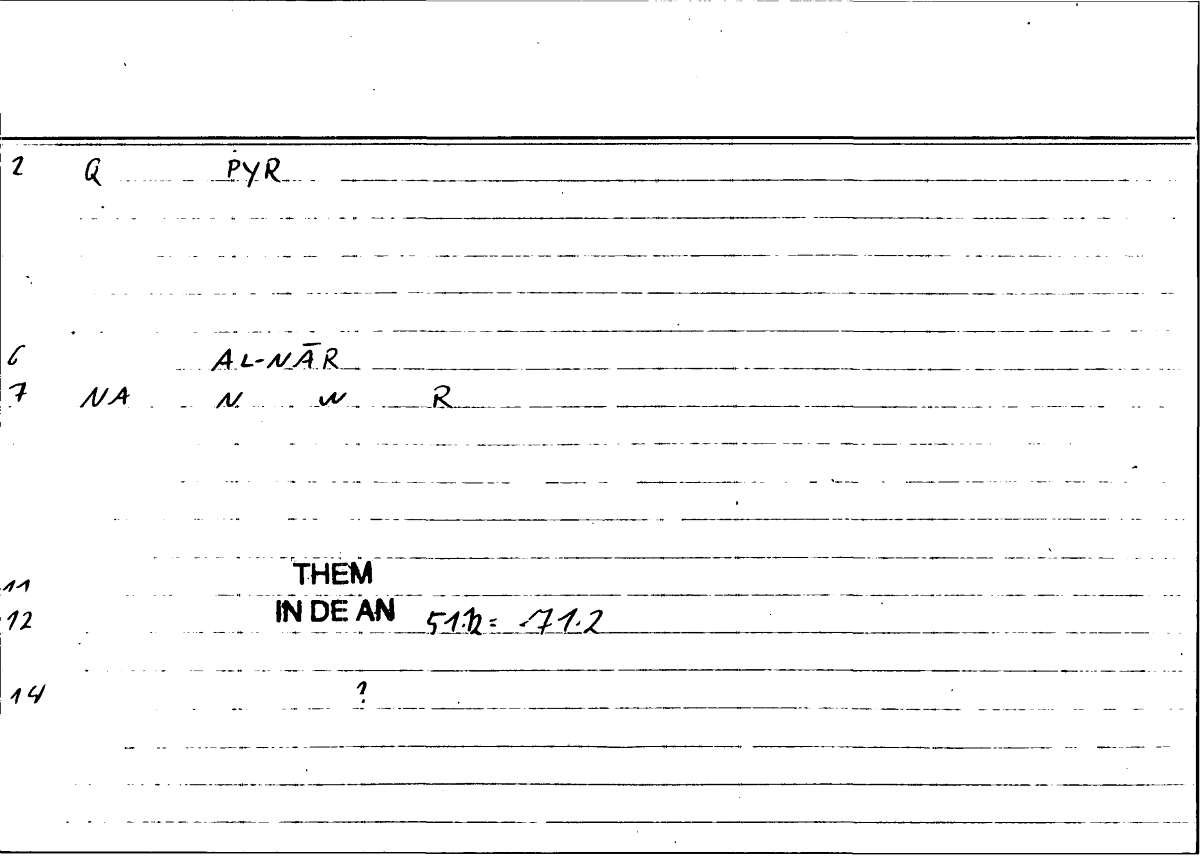Filecard Them.In-De-an.1941