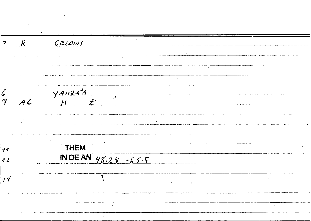 Filecard Them.In-De-an.1958