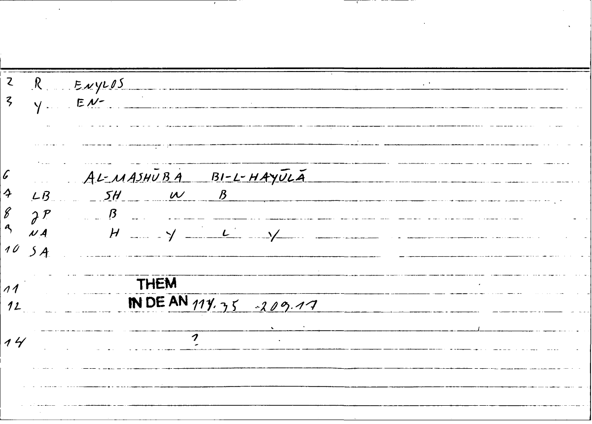 Filecard Them.In-De-an.1979
