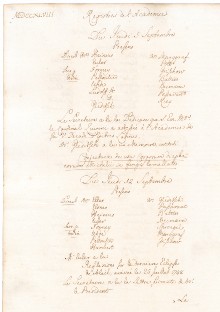 Scan des Originalprotokolls vom 05. September 1748
