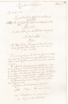 Scan des Originalprotokolls vom 05. Mai 1750