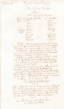 Scan des Originalprotokolls vom 18. Dezember 1749