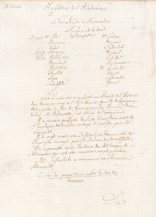 Scan des Originalprotokolls vom 04. November 1751