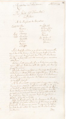 Scan des Originalprotokolls vom 23. Dezember 1751