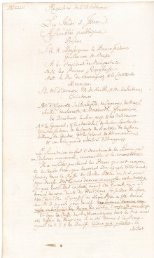 Scan des Originalprotokolls vom 01. Juni 1752