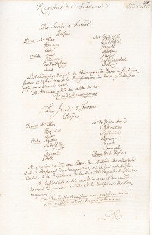 Scan des Originalprotokolls vom 08. Februar 1753