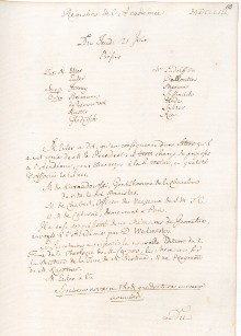 Scan des Originalprotokolls vom 21. Juni 1753