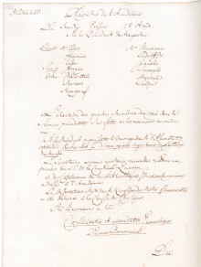 Scan des Originalprotokolls vom 29. August 1754