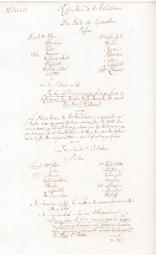 Scan des Originalprotokolls vom 07. Oktober 1756