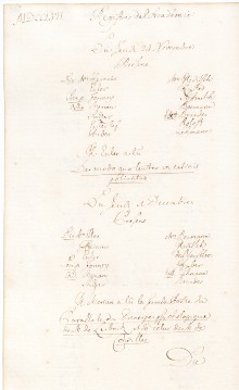 Scan des Originalprotokolls vom 24. November 1757
