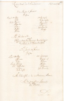Scan des Originalprotokolls vom 03. Februar 1757