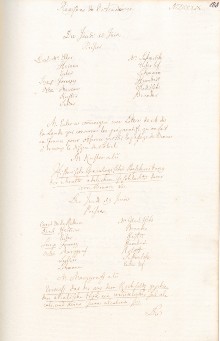 Scan des Originalprotokolls vom 19. Juni 1760