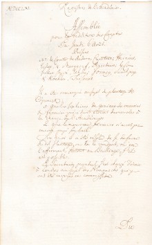 Scan des Originalprotokolls vom 06. August 1761