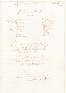 Scan des Originalprotokolls vom 17. Dezember 1761
