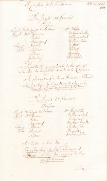 Scan des Originalprotokolls vom 25. Februar 1762