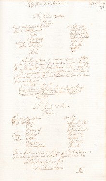Scan des Originalprotokolls vom 18. März 1762