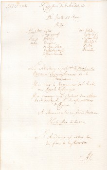 Scan des Originalprotokolls vom 13. Mai 1762