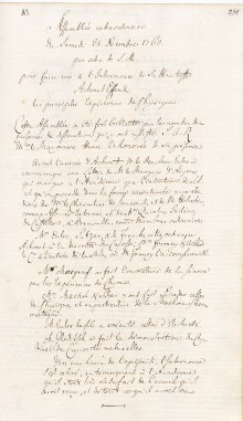 Scan des Originalprotokolls vom 31. Dezember 1763