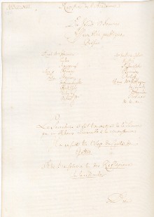 Scan des Originalprotokolls vom 27. Januar 1763