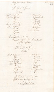Scan des Originalprotokolls vom 14. Februar 1765