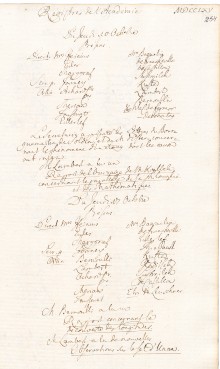 Scan des Originalprotokolls vom 10. Oktober 1765
