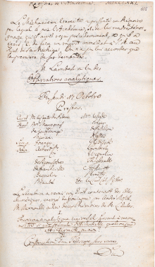 Scan des Originalprotokolls vom 17. Oktober 1771