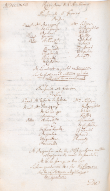 Scan des Originalprotokolls vom 13. Februar 1772