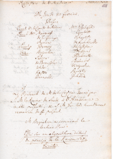 Scan des Originalprotokolls vom 20. Februar 1772