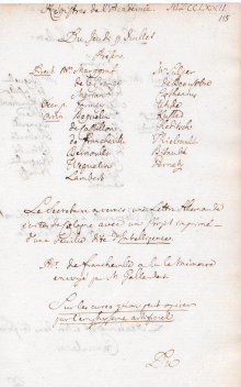 Scan des Originalprotokolls vom 09. Juli 1772