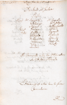 Scan des Originalprotokolls vom 16. Juli 1772