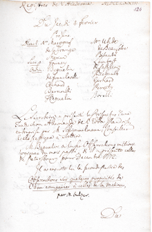 Scan des Originalprotokolls vom 04. Februar 1773