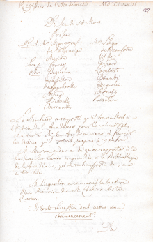 Scan des Originalprotokolls vom 18. März 1773