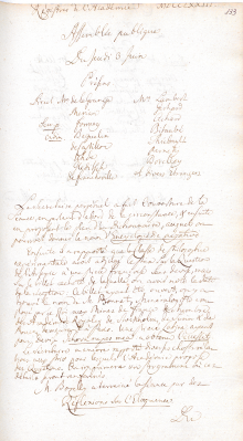 Scan des Originalprotokolls vom 03. Juni 1773