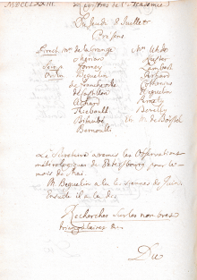 Scan des Originalprotokolls vom 08. Juli 1773